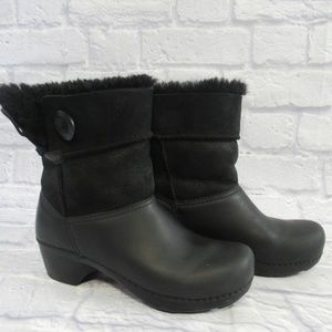 dansko fur lined boots